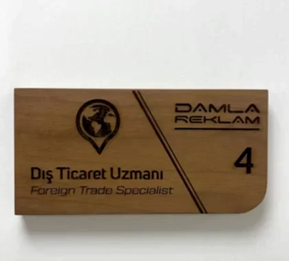 Ahşap Lazer Markalama Kazıma (5)